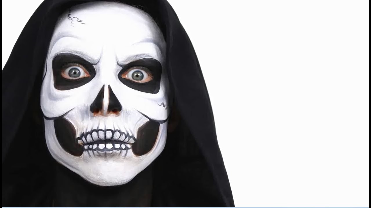 Tuto maquillage Halloween : La grande Faucheuse (la Mort)