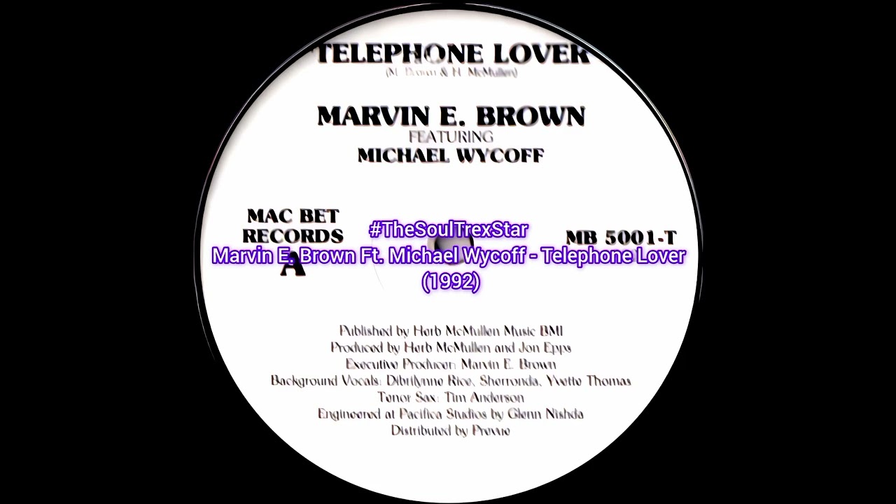 Marvin E. Brown Ft. Michael Wycoff - Telephone Lover (1992) @SoulSessionsCorner 