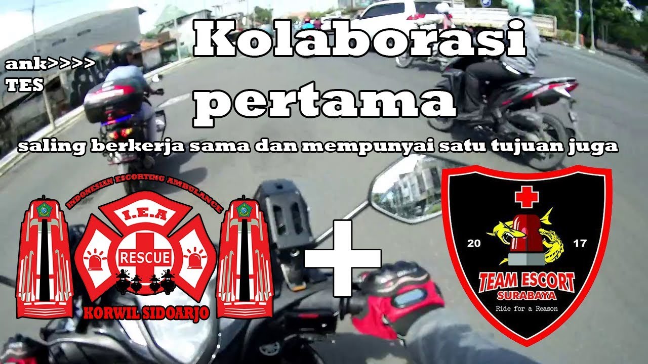 I.E.A Sidoarjo Escorting an ambulance #4 bersama temen