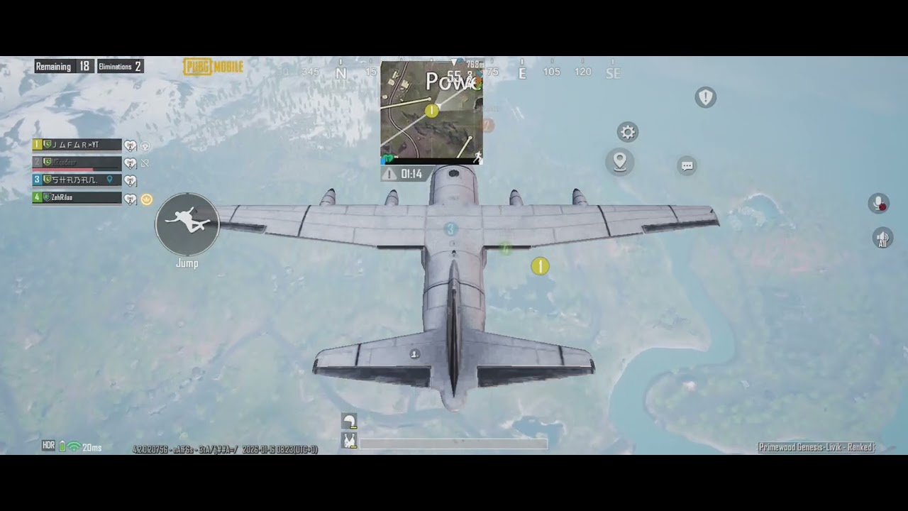 PUBG mobile game play 
