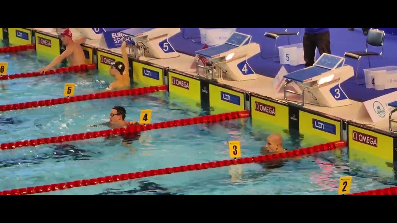 European Record Men's 50m Freestyle - Benjamin Proud 20.18, Otopeni Romania