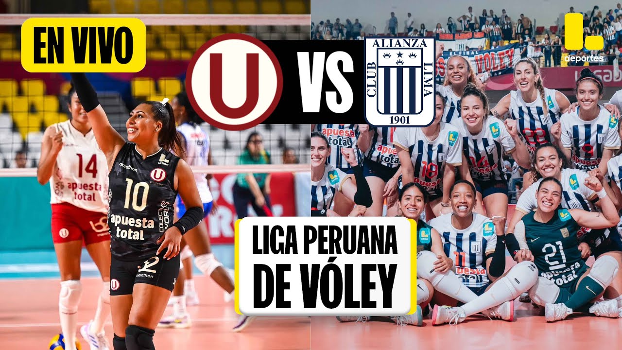 🟡ALIANZA LIMA - UNIVERSITARIO DE DEPORTES🏐 | SIGUE LA LIGA PERUANA DE VÓLEY 2024 EN LATINA