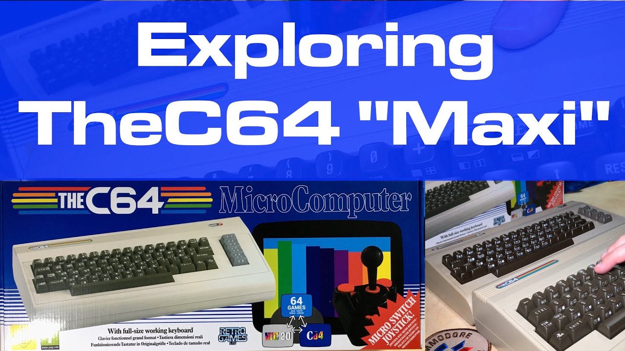 Изучаем полноразмерную копию Commodore 64 TheC64 