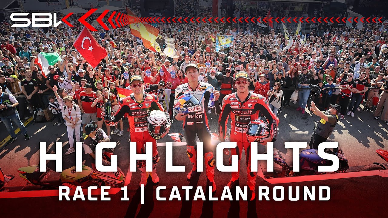 FULL HIGHLIGHTS: Race 1 in Barcelona💫 | 2024 #CatalanWorldSBK 🏁