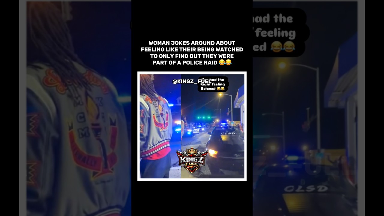 They really got raided by police 😂