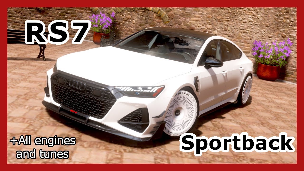 Forza Horizon 5 - 2021 AUDI RS7 Sportback all tunings + drive