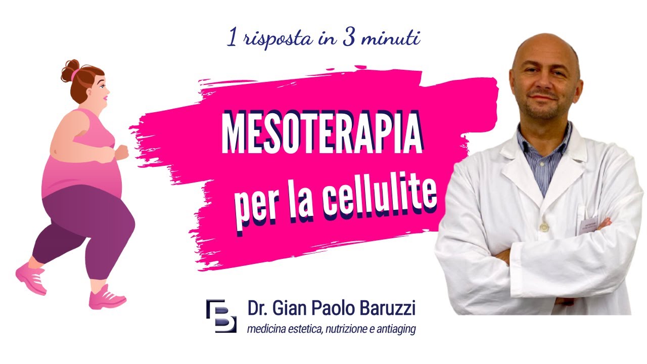 La mesoterapia per cellulite