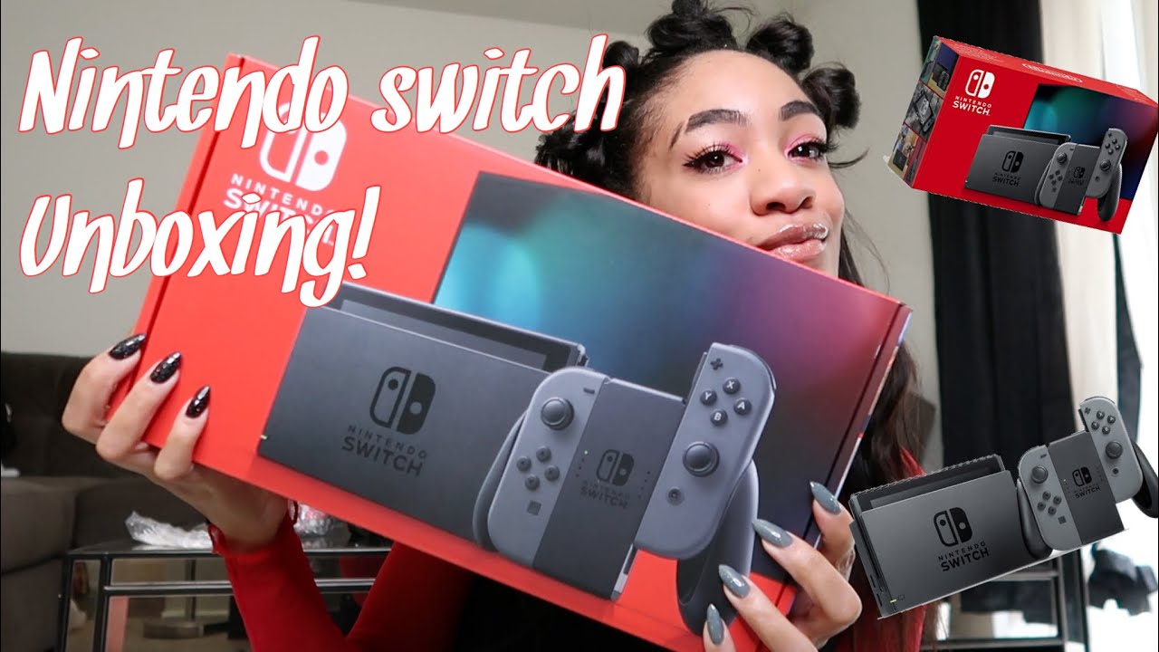 Распаковка Nintendo Switch!