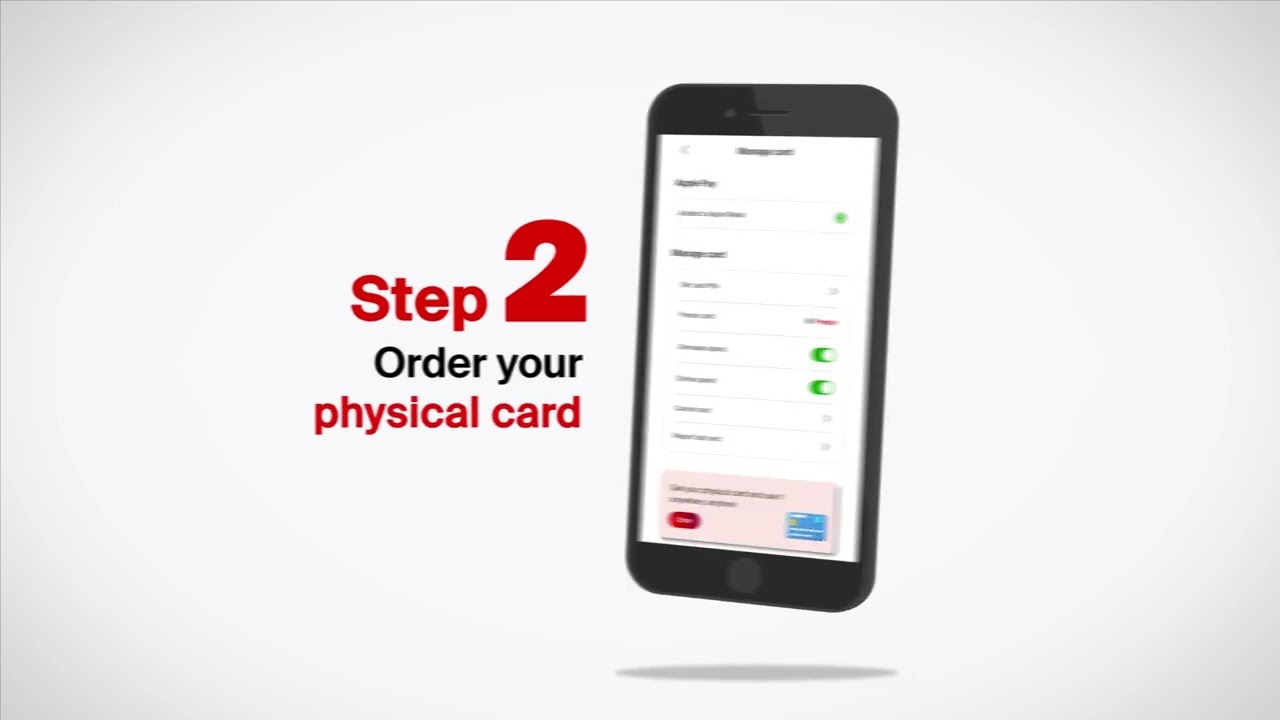 How to request your e& money physical card