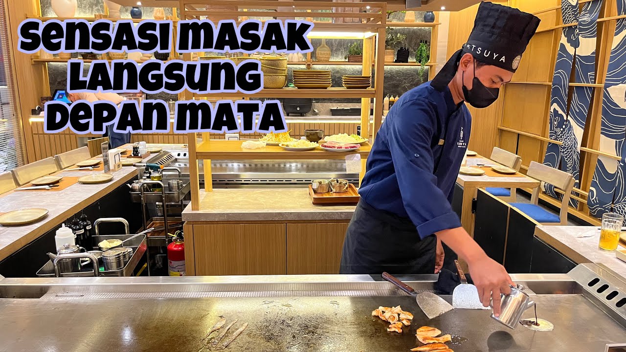 Maison Tatsuya Teppanyaki AEON Deltamas || Unjuk Gigi Chef Memasak