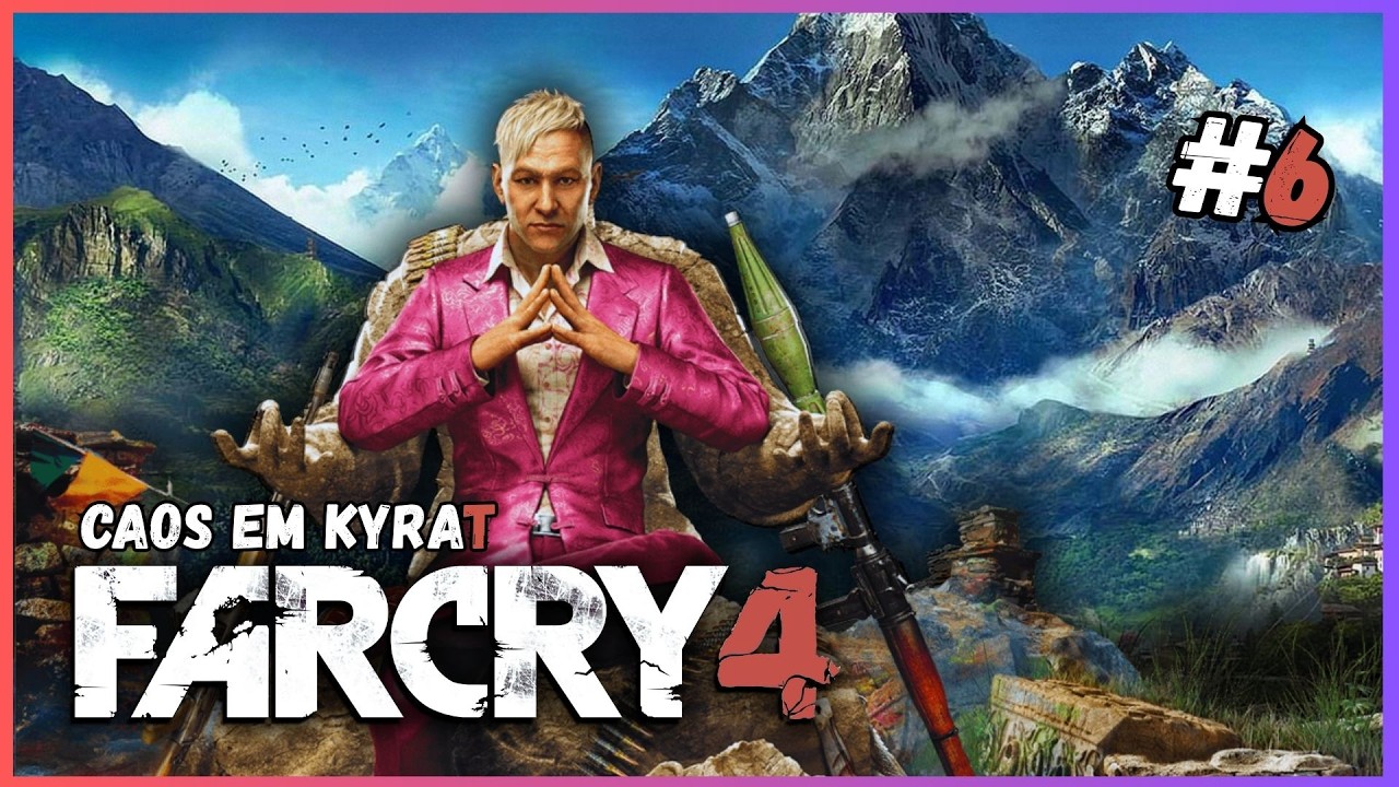 FINAL de Far Cry 4 HOJE! 👑 Última live em Kyrat | Zerando o jogo