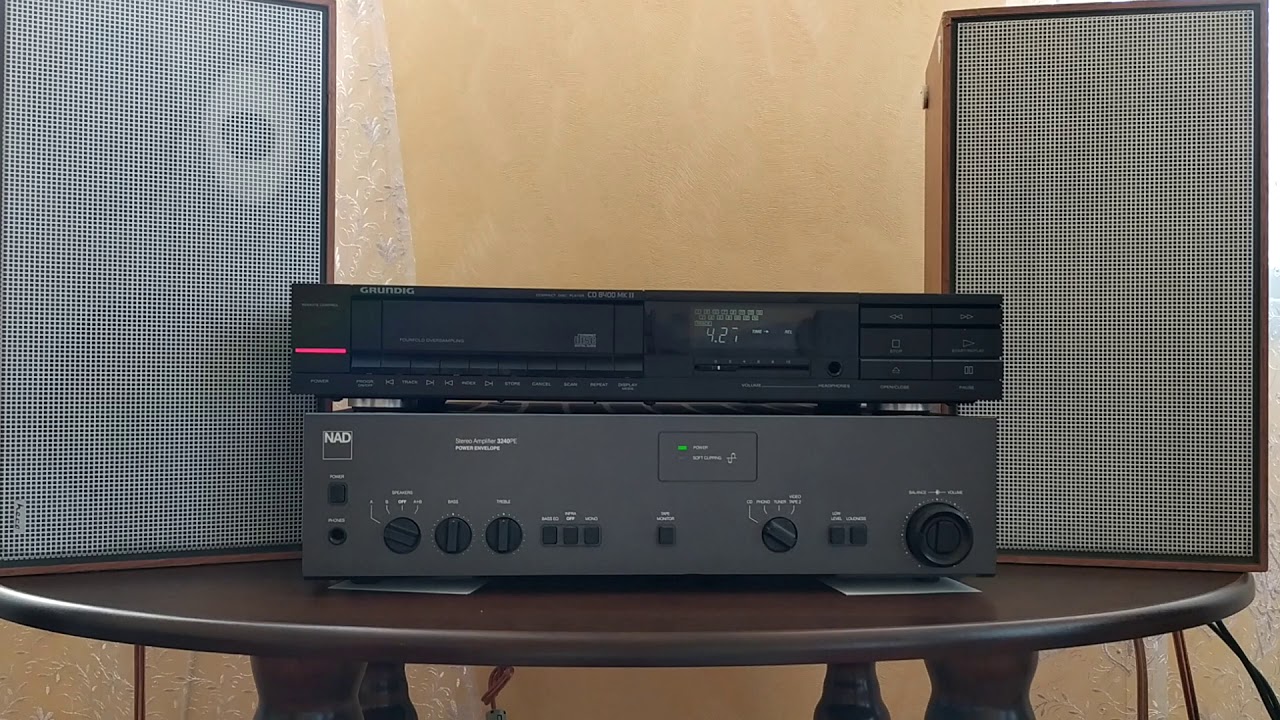 Toccata and Fugue in D minor (NAD 3240 PE + Grundig CD8400MKII + Heco P3001)
