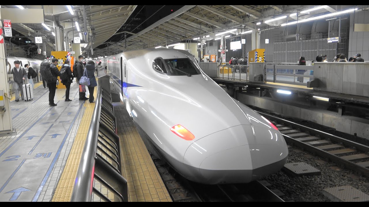 東海道新幹線N700系　のぞみ103号東京⇒新大阪間