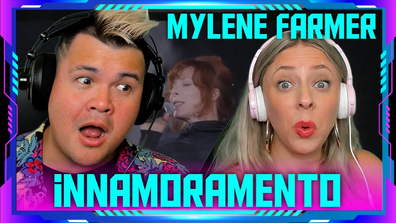 Americans Reaction to Innamoramento - Mylene Farmer | THE WOLF HUNTERZ Jon and Dolly