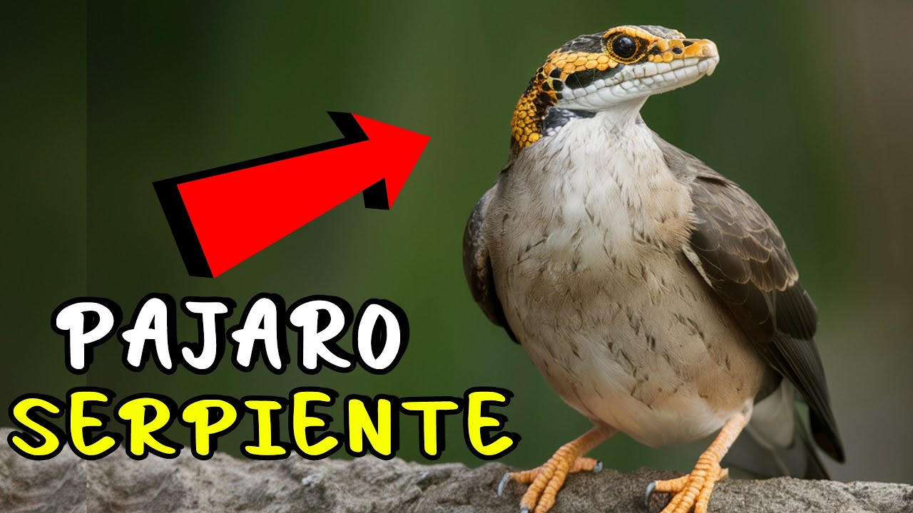 El PÁJARO SERPIENTE | Torcecuello el Ave que imita a las serpientes