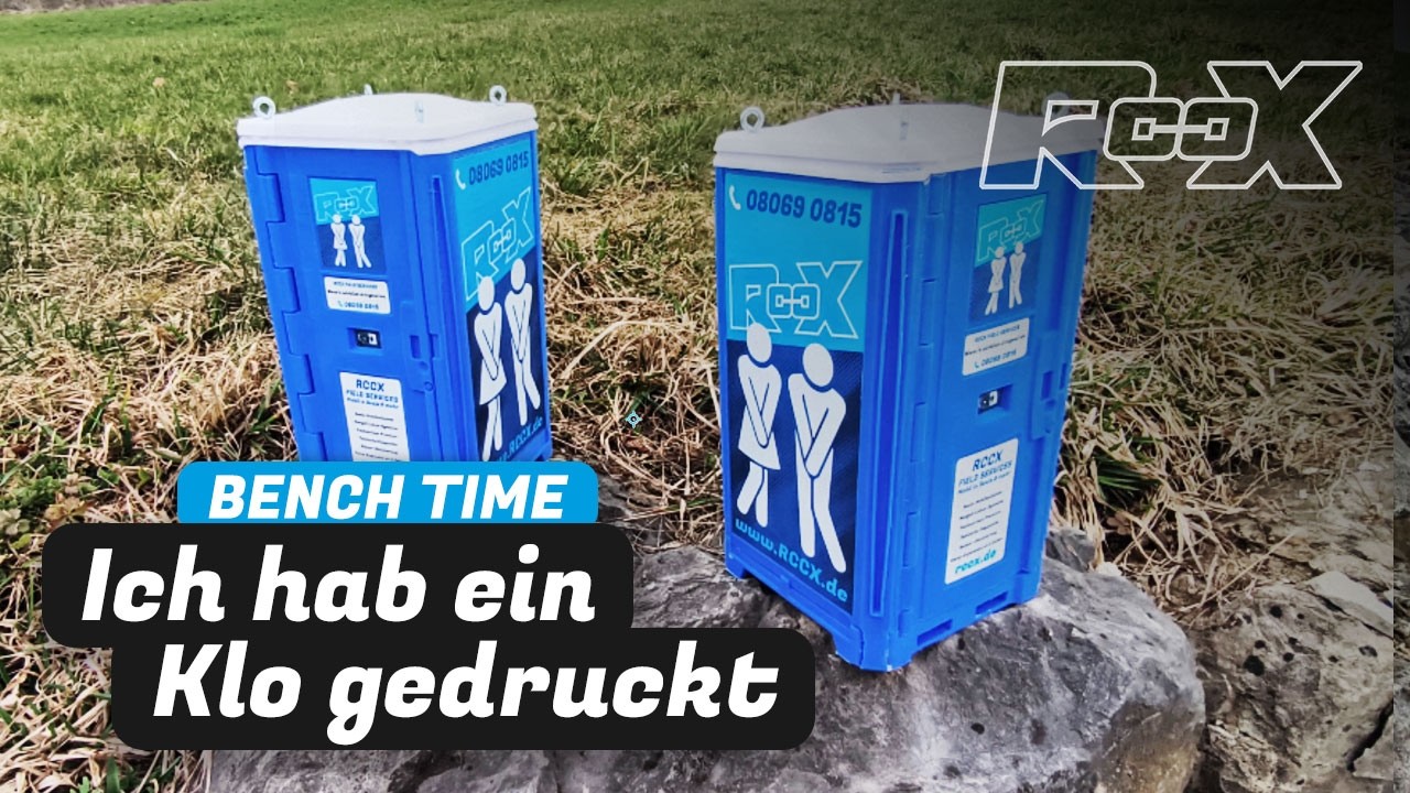 Das wichtigste Gebäude im Basiscamp Drölfzehn 🚽 | Scale Klo aus dem 3D Drucker | RCCX