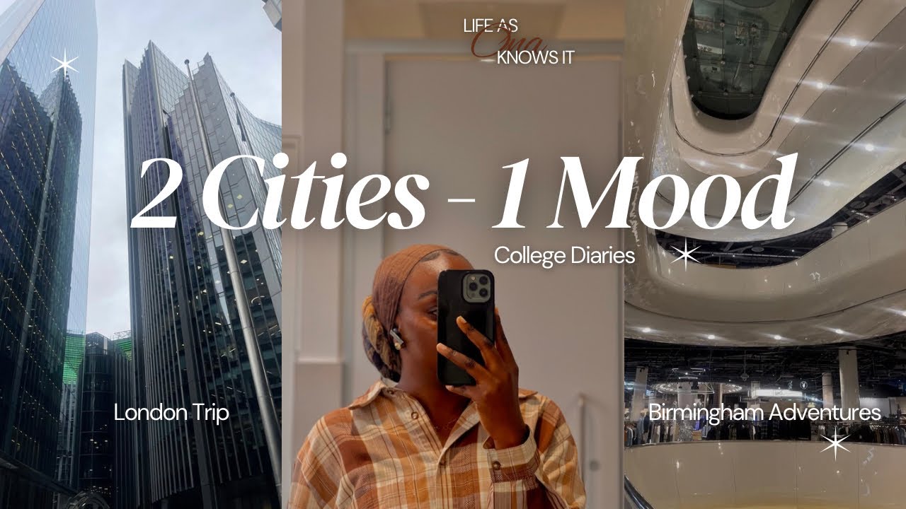 Birmingham was relaxing 😌!!! - Until London Happendd😖| Taking a break | Field Trip