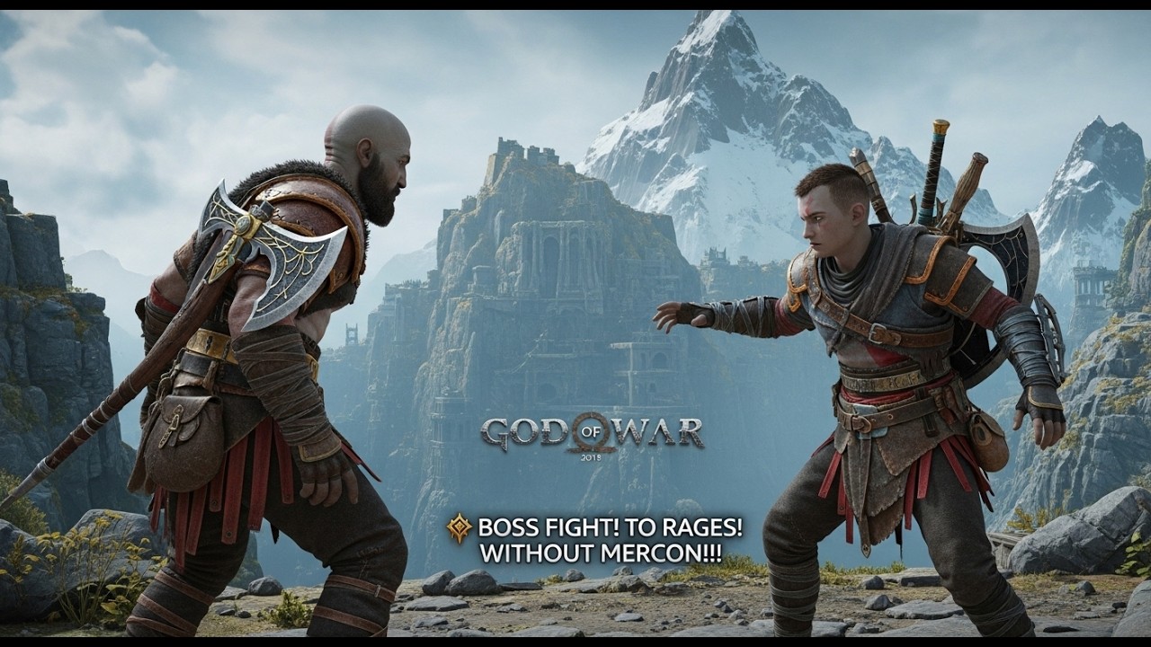 🔥 BOSS FIGHT MENUJU GUNUNG! KRATOS MENGAMUK TANPA AMPUN!! 😱⚔️ | GOD OF WAR 2018 INDONESIA