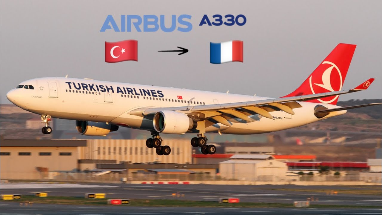 Turkish Airlines Airbus A330-300 | 🇹🇷 Istanbul to Paris CDG 🇫🇷[FULL FLIGHT REPORT]