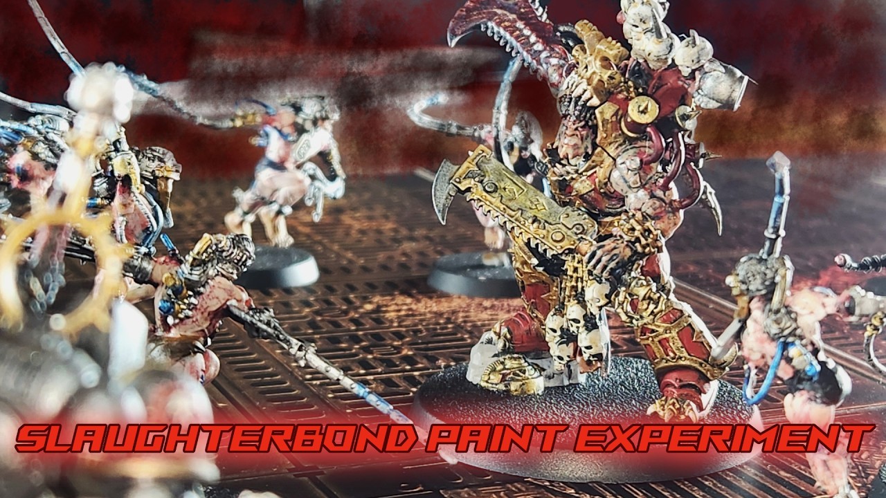 Slaughter Bond Paint Experiment