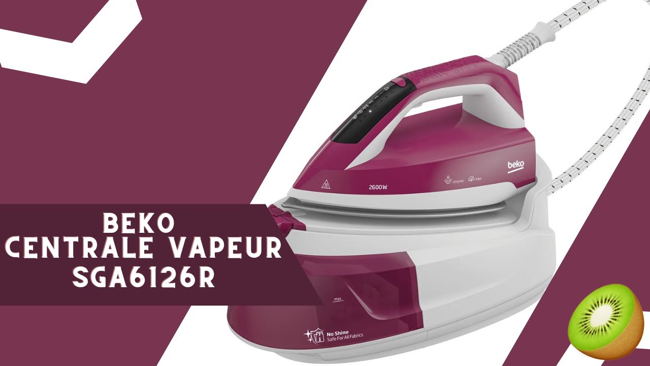 Des vêtements lisses et plats ! - Centrale vapeur BEKO
