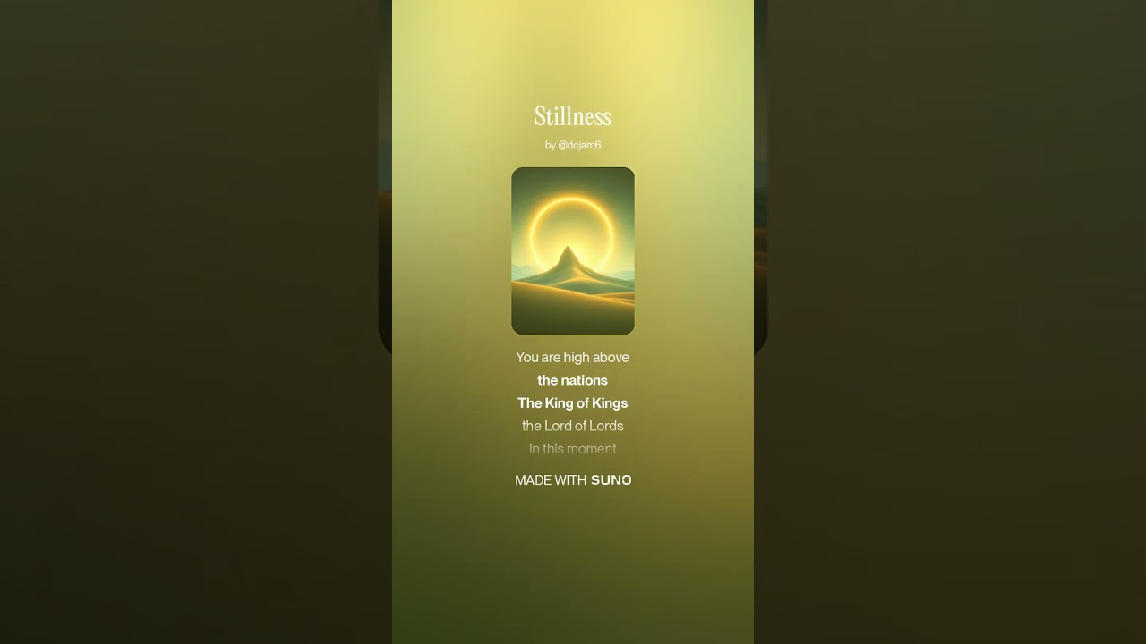 Stillness#christianmusic