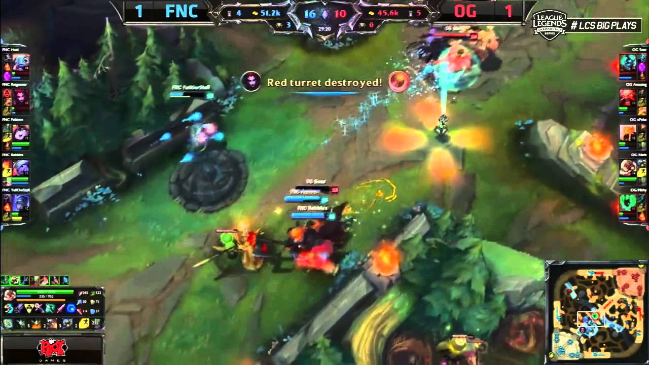 2015 LCS EU FINALS - Tristana pentakill by Rekkles