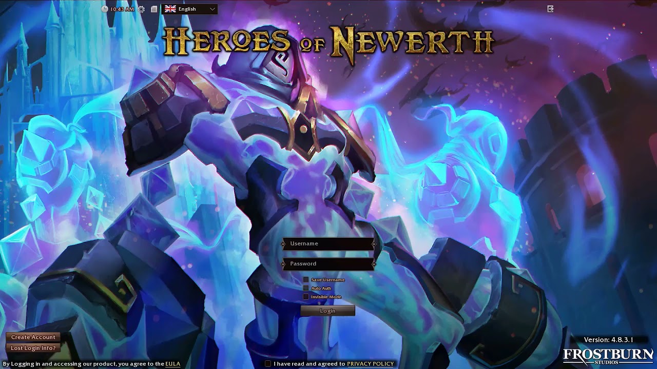 Heroes of Newerth - Login Screen Music
