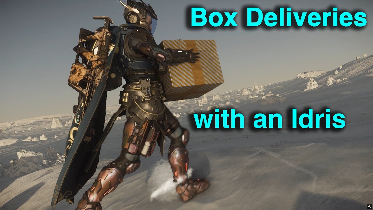 Using Capital Ship for Delivery Missions | Solo Idris with Engineering: Day 1