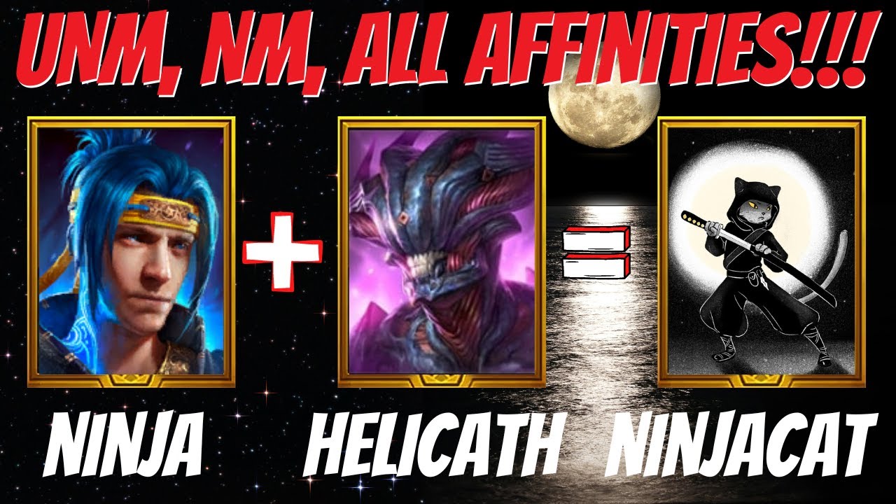 1 Key Unm Ninja and Helicath Clan Boss Team!!!  Raid: Shadow Legends