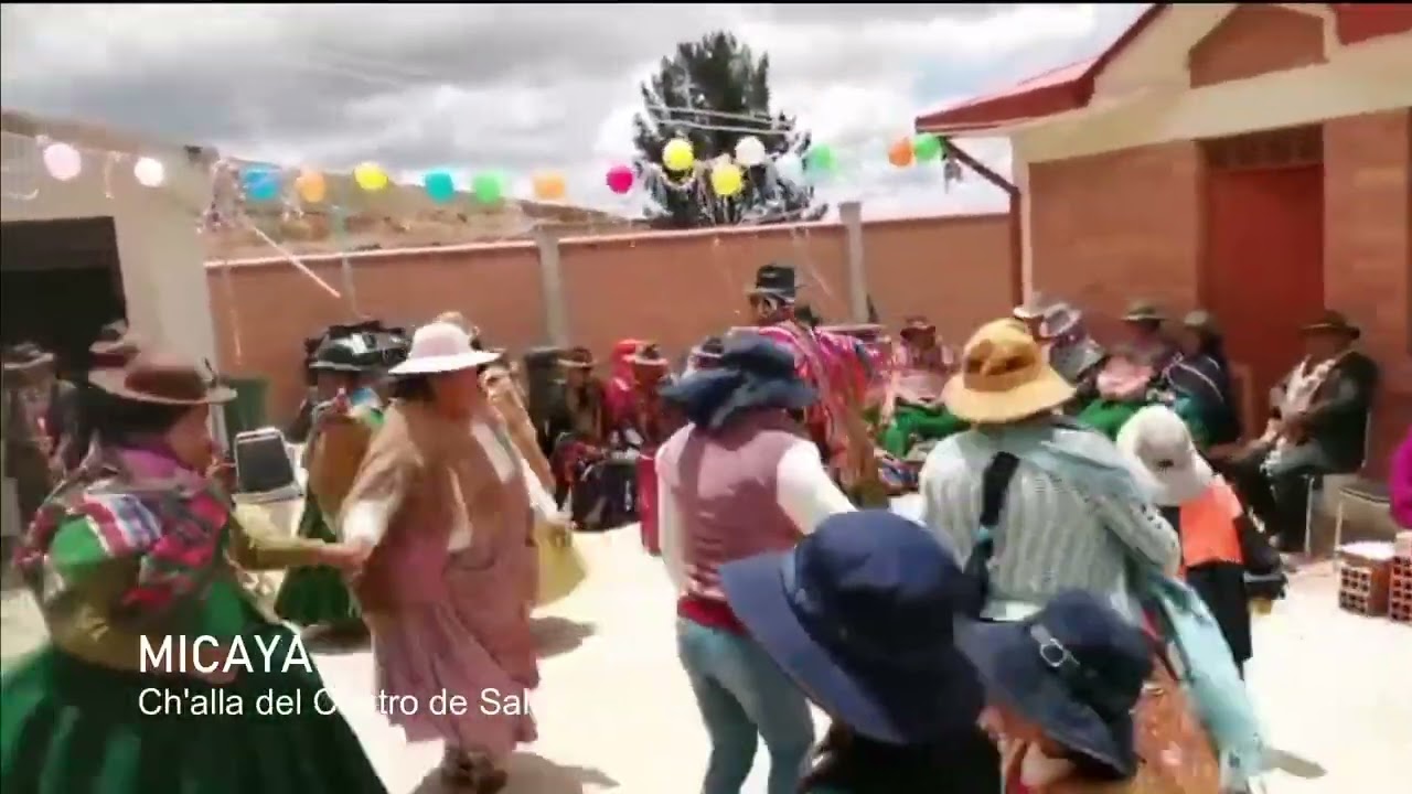 Micaya Aroma La Paz, viernes 13 de febrero se realizó la Ch’alla del Centro de Salud de Micaya