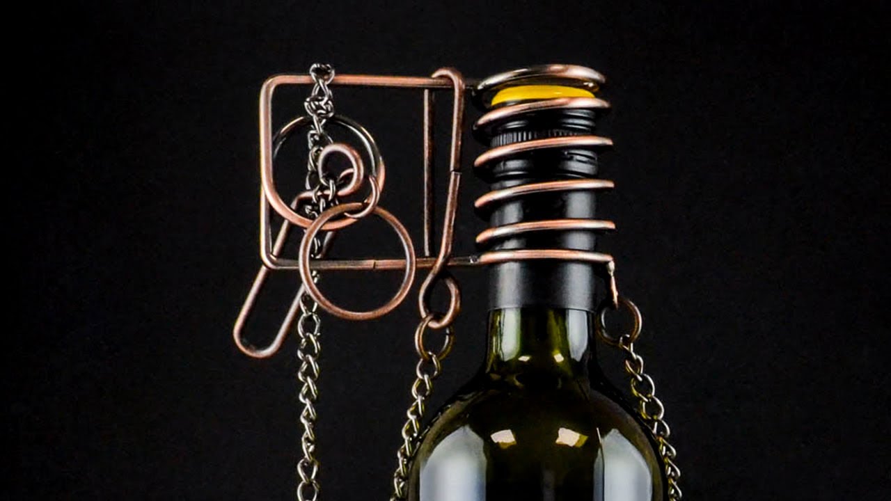 The Locked Wine Puzzle Set-Up