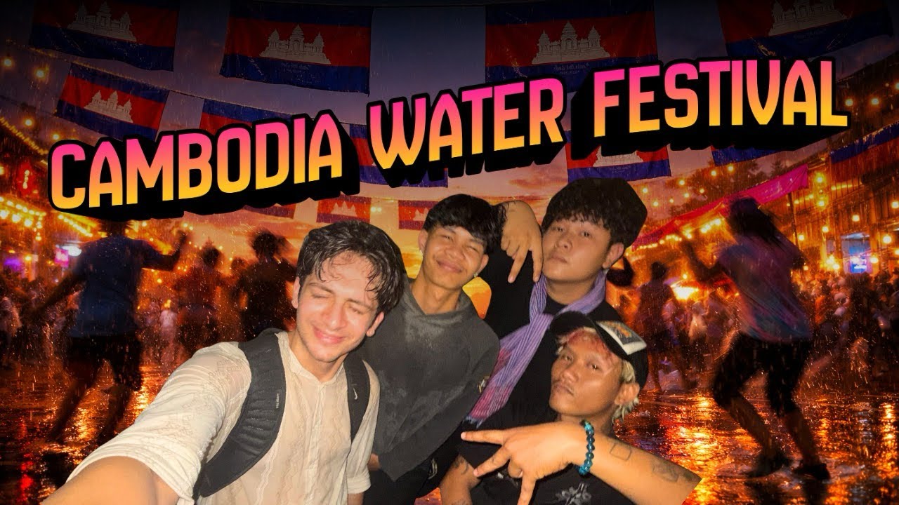 Do not drink alcohol in Cambodia🍻⚠️ | Bon Om Touk Festival 💦 |Yatri Monil|