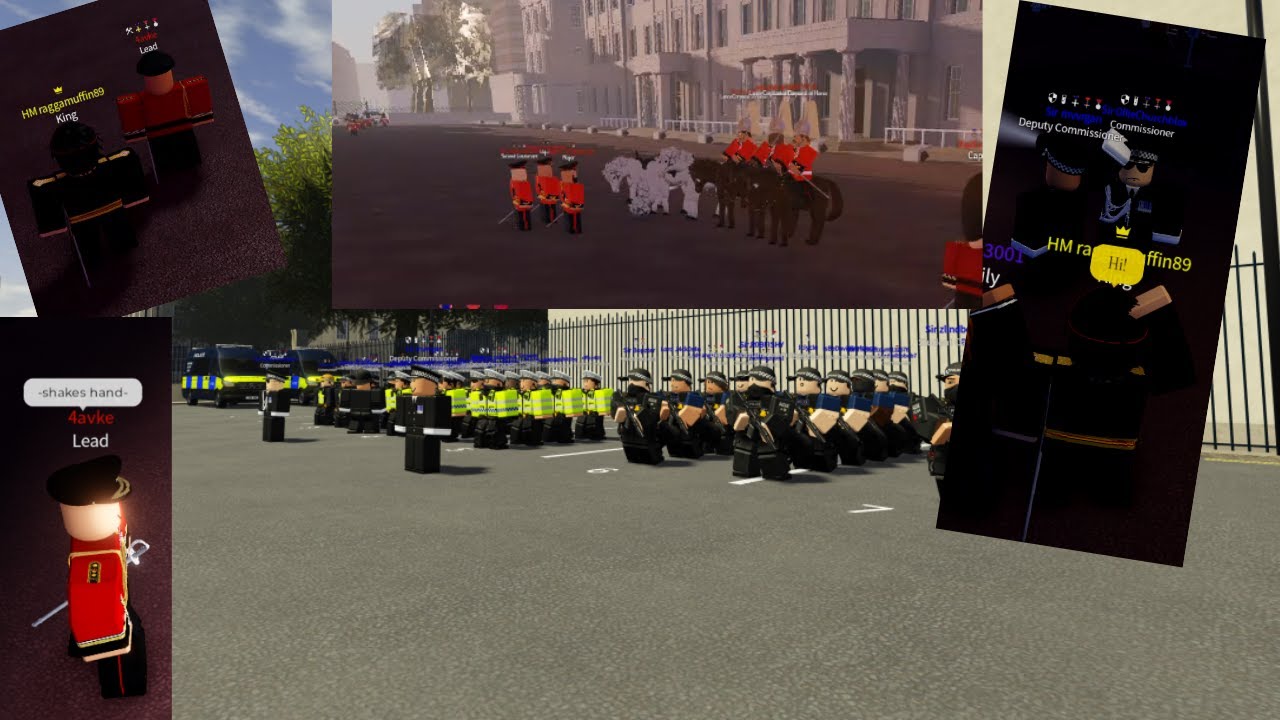 Changing of the Guards Event | King's PoV - Buckingham Palace Roblox.