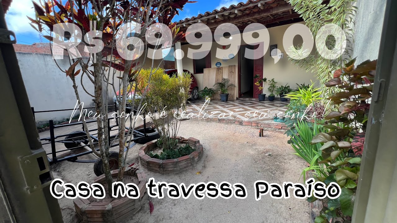 🏠Casa na travessa Paraíso, Bom Conselho-PE