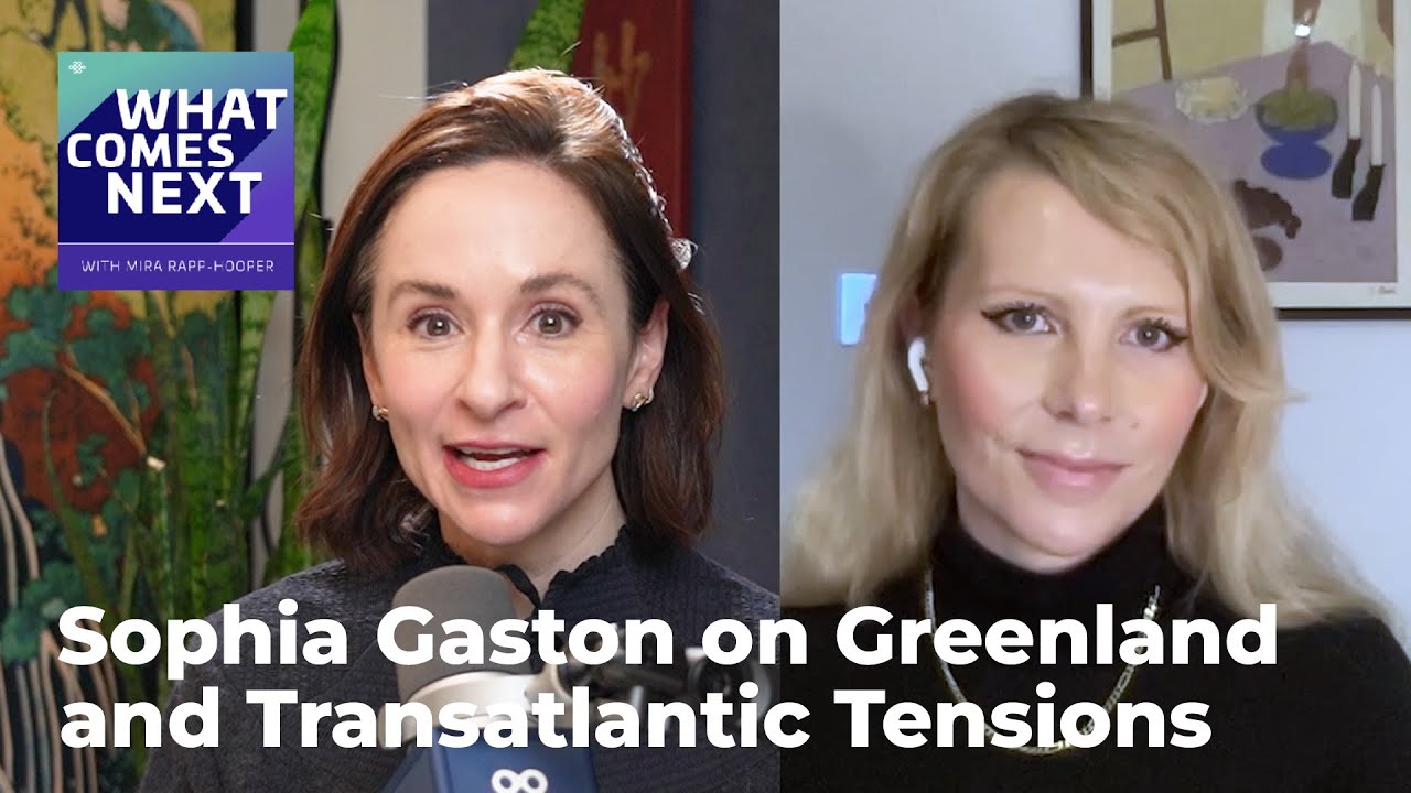 Sophia Gaston on Greenland and Transatlantic Tensions