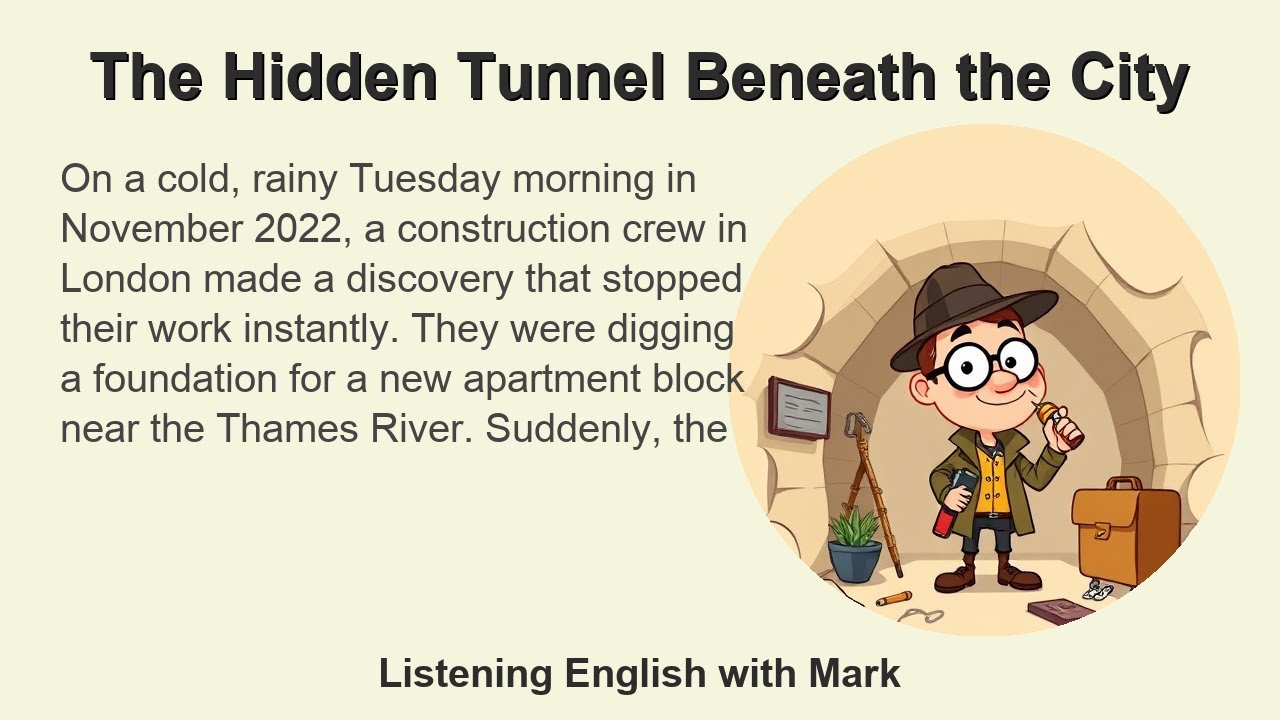 The Hidden Tunnel Beneath the City
