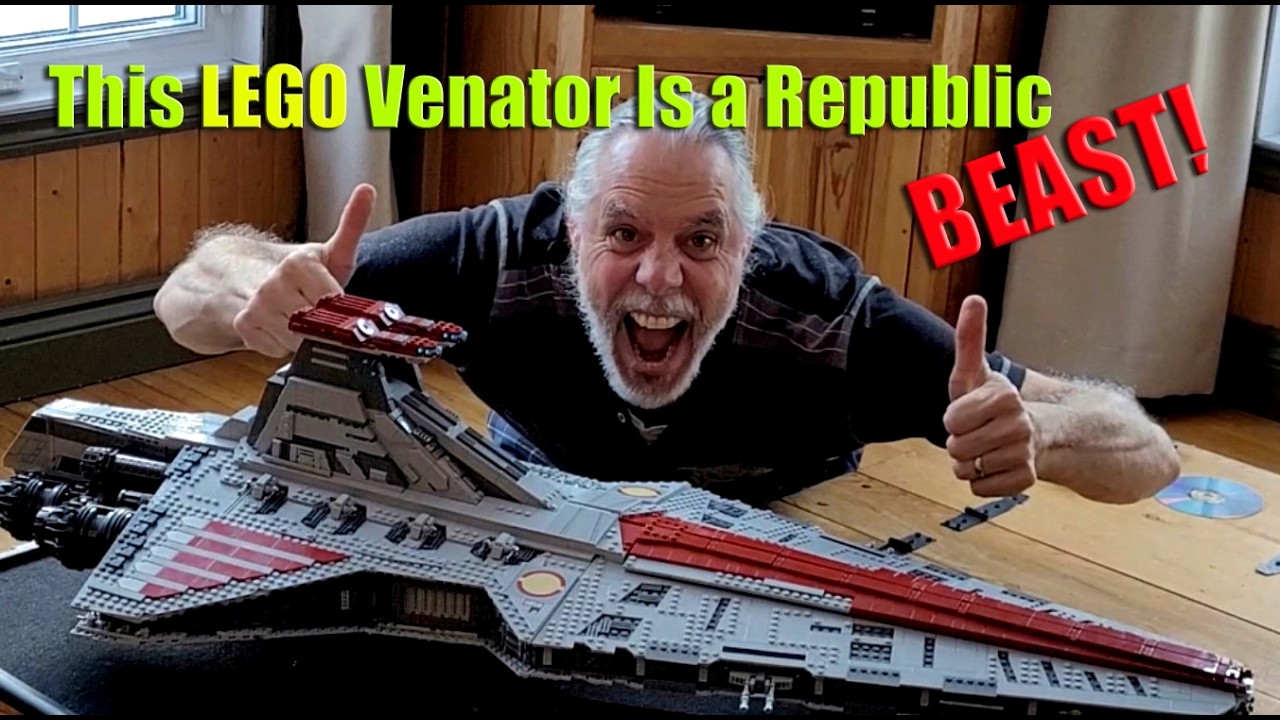 I Built the LEGO Venator-Class Attack Cruiser&hellip; and It&rsquo;s MASSIVE! 🚀