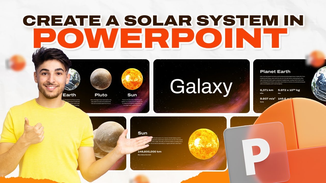 How to Create Solar System Presentation in PowerPoint with Morph Transitions