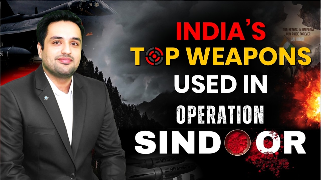 Deadly Precision: Top Indian Weapons Used in Operation Sindoor | 1 Year of Operation Sindoor