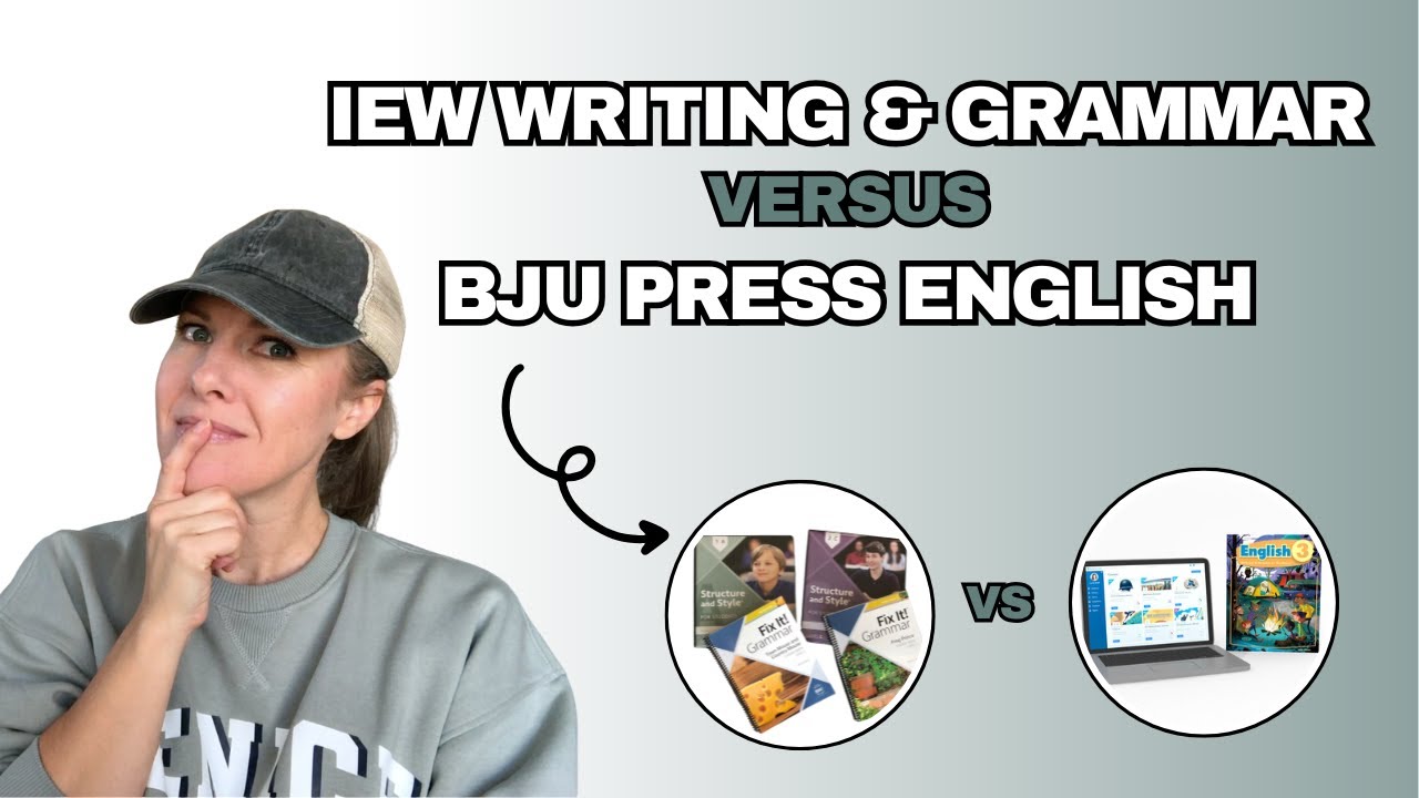 IEW Writing & Grammar против программы домашнего обучения английскому языку от BJU Press