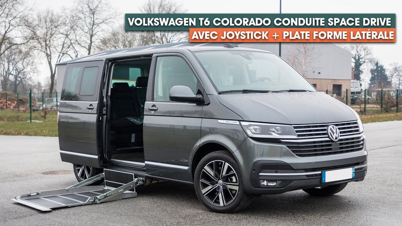 VOLKSWAGEN T6 COLORADO - CONDUITE SPACE DRIVE AVEC JOYSTICK + PLATE FORME LATÉRALE