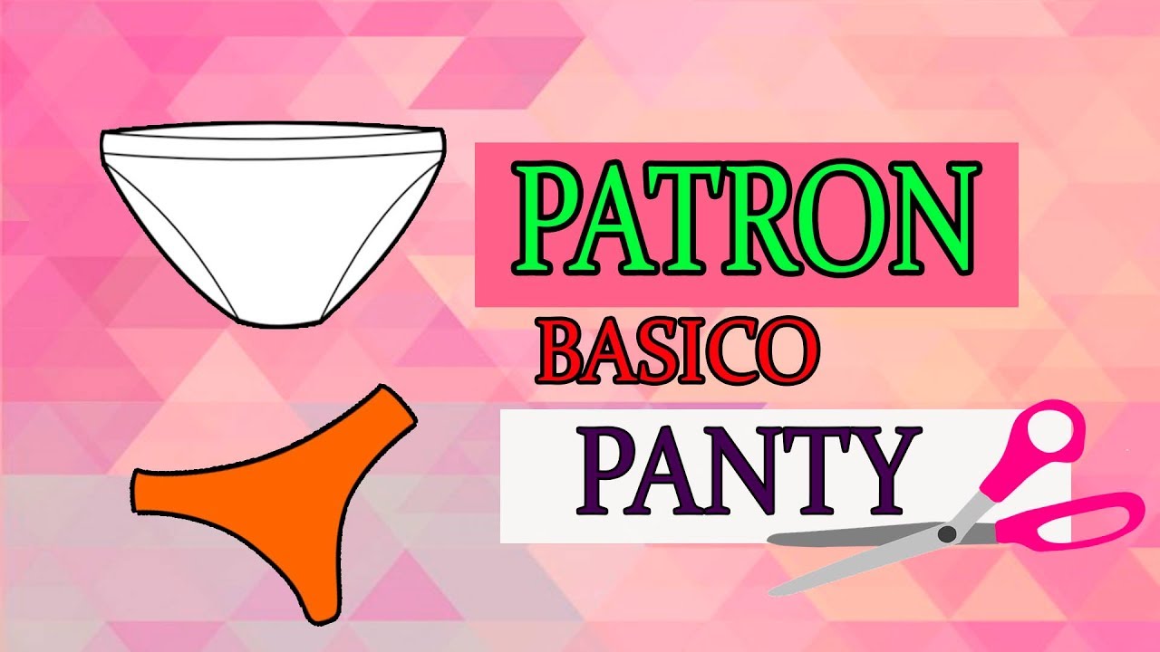 PATRON BASICO DE PANTY