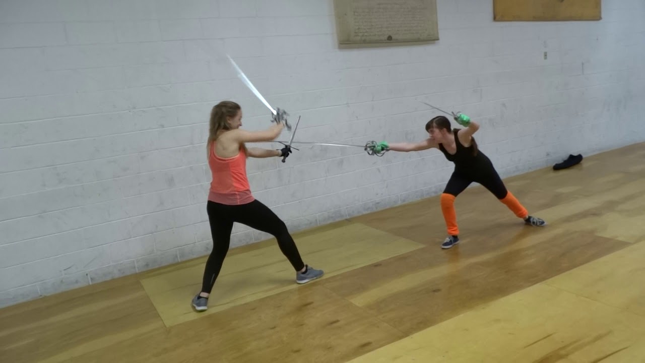 Intermediate Rapier and Dagger Part B Exam May June intensive 2019 to music