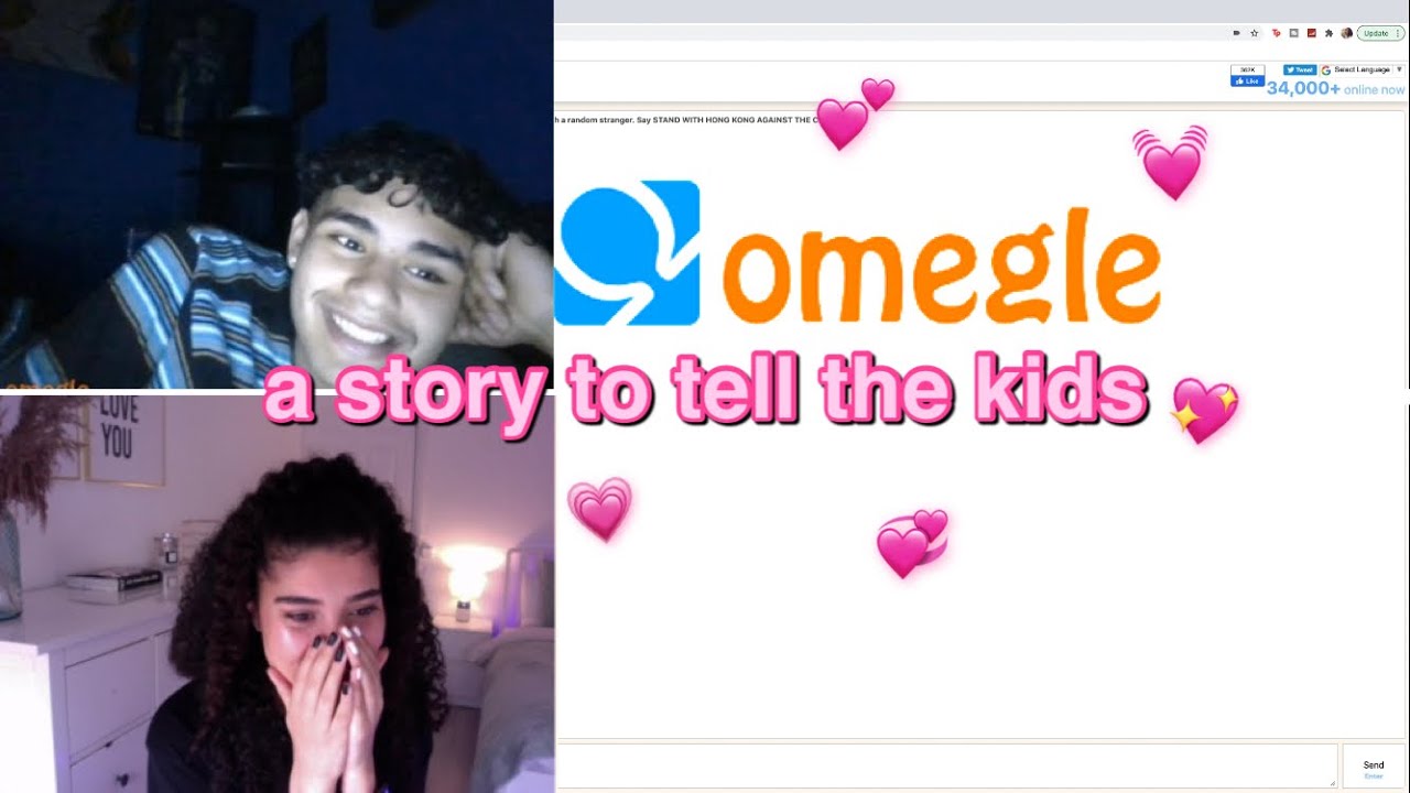 going on omegle, finding a boyfriend :)