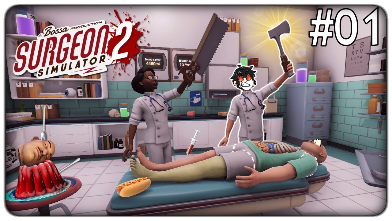 IL RITORNO DEL DOTTORE PIÙ INCAPACE ED IMBRANATO AL MONDO | SURGEON SIMULATOR 2 - ep. 01