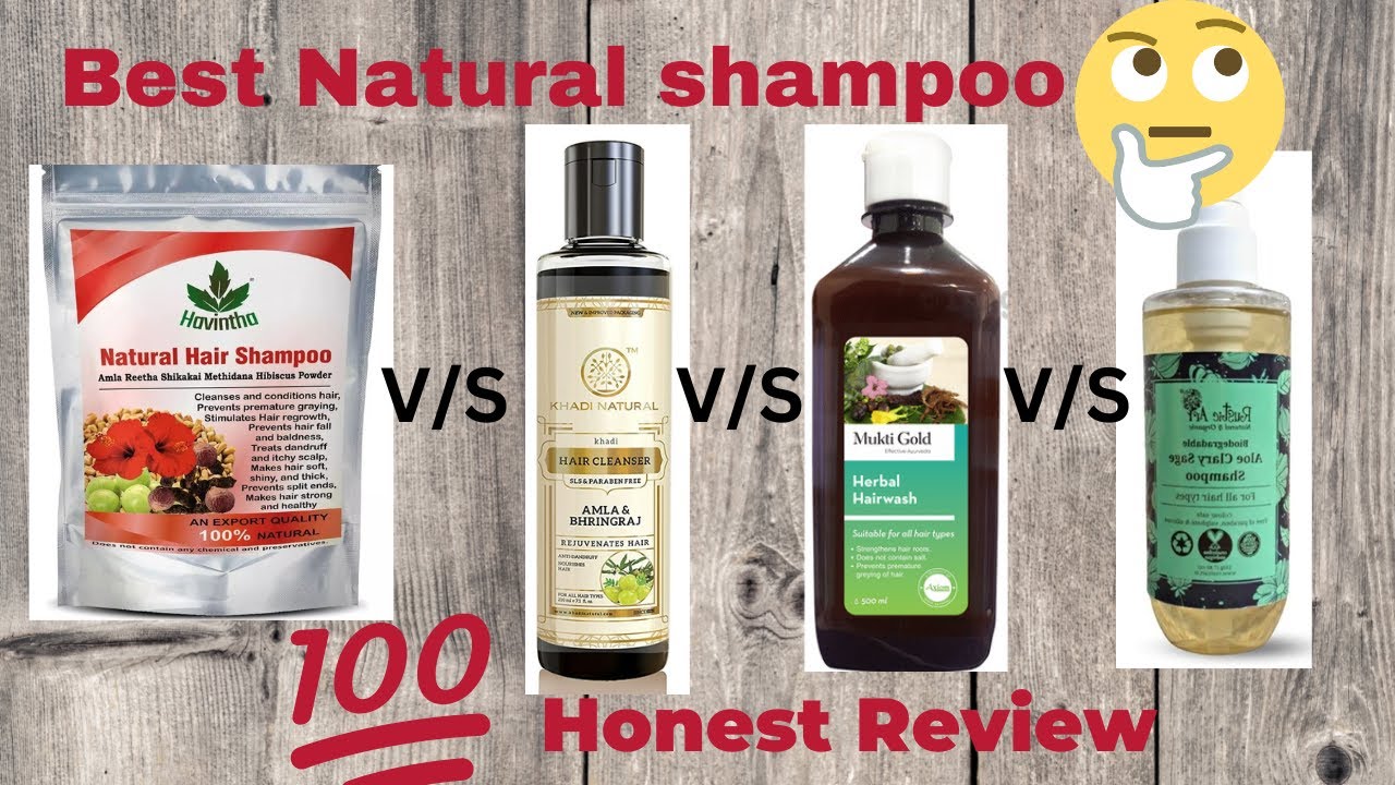 Best Natural shampoo review @FitTuber| Watch this before buying | My 💯 Honest opinion after using✔️