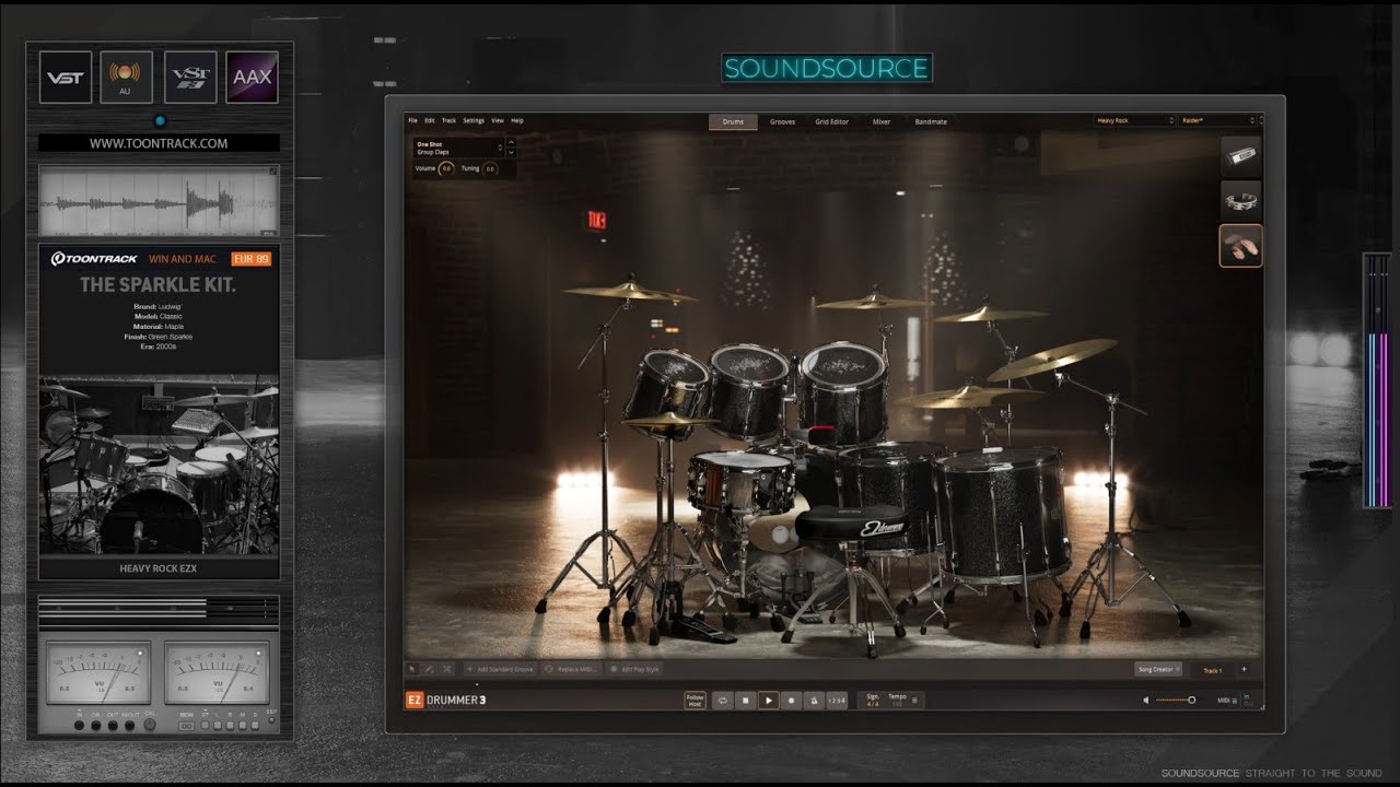 Heavy Rock EZX - EZDrummer 3 Expansion - Toontrack