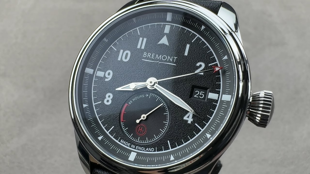 Bremont H1 Generation Fury (FURY-BK-SS-R-S) Bremont Watch Reviews