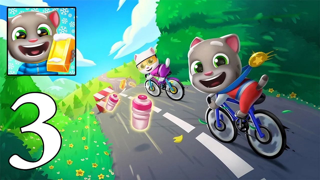 Talking Tom Gold Run | Gameplay Walkthrough Part 3 | (Android, iOS)